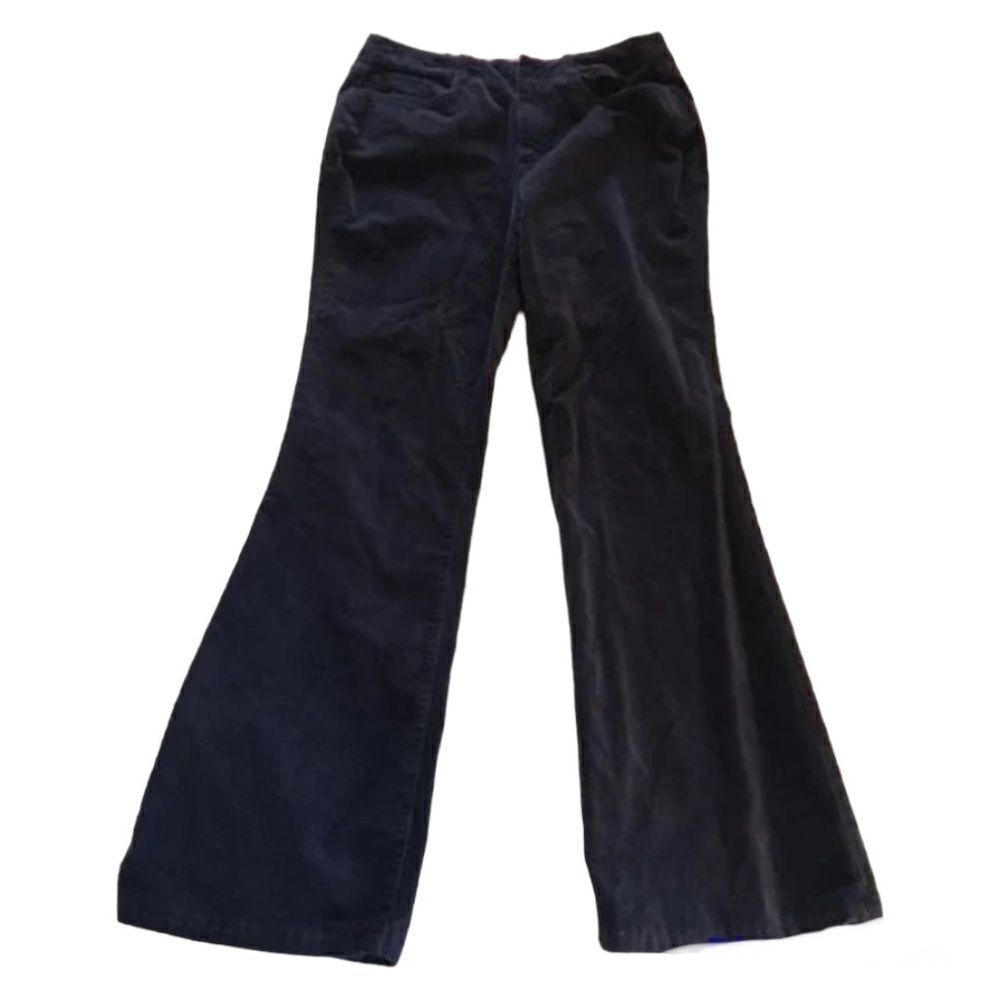 Lands’ End Velvet Pants-Navy Blue size 8